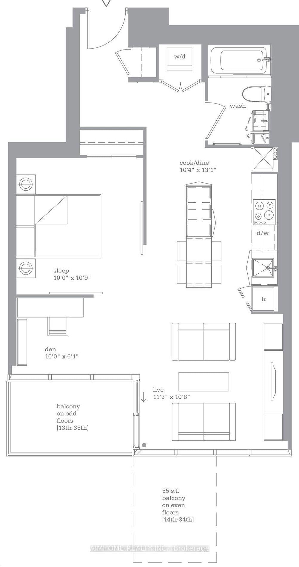 2206-16 Bonnycastle St, Toronto — 13
